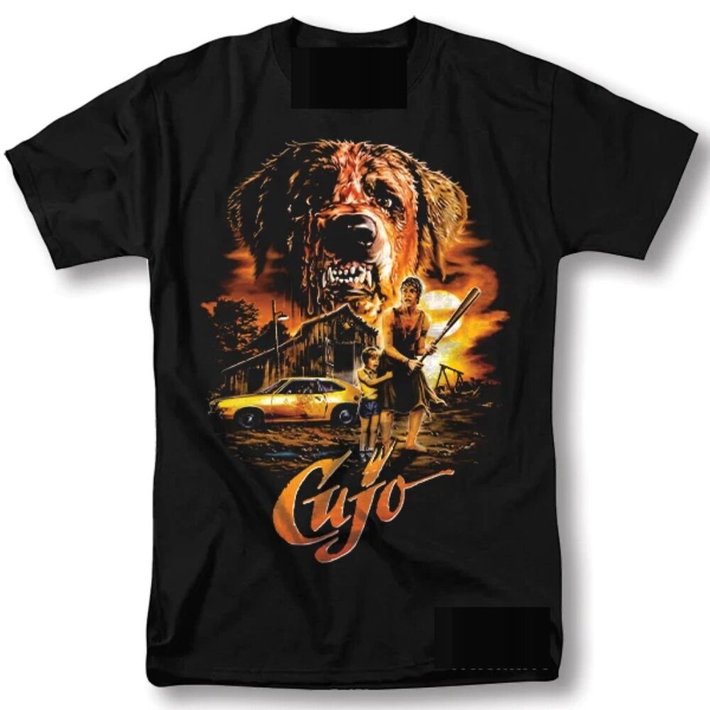 Cujo Shirt Movie Classic Retro Vintage Graphic Design T-Shirt  250